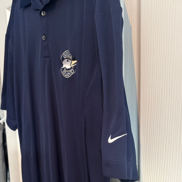 Nike Golf Dark Blue Polo Shirt Goose Island XXL - Picture 4 of 5